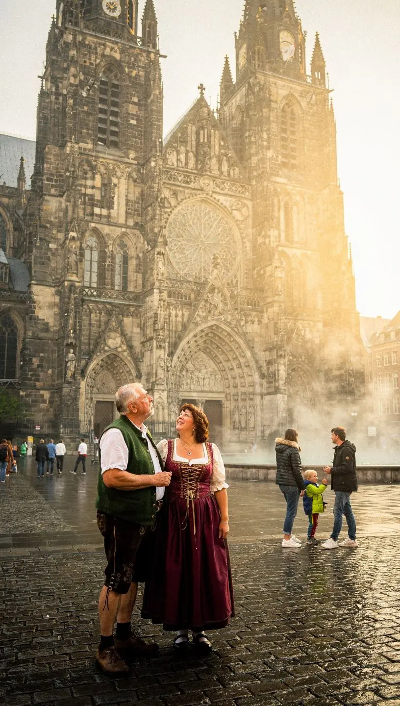 Ein entspannender Thermalquellenbereich in Aachen mit dampfendem Wasser und idyllischer Umgebung.